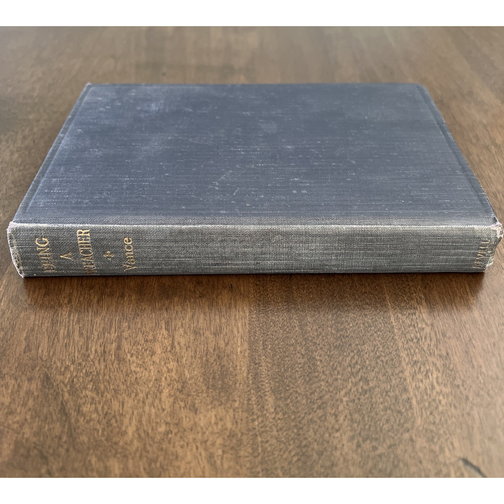 Vintage 1923 Being a Preacher James I. Vance Christian Ministry Hardcover Book